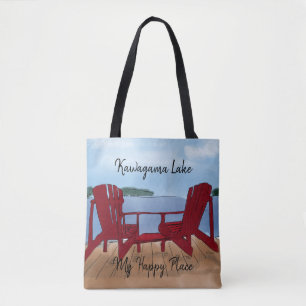 Tote Bag Personnaliser Mon Endroit Heureux