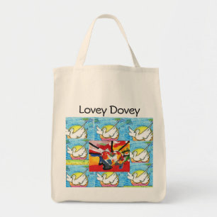 Tote Bag Peter Max style original signé peinture acrylique