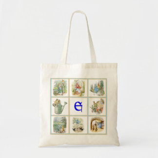 Tote Bag PETER RABBIT pour les enfants dont le nom commence
