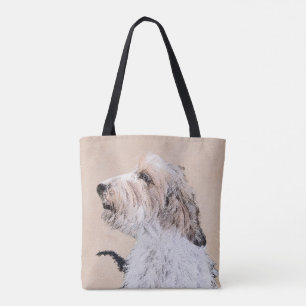 Tote Bag Petit Basset Griffon Vendéen Peinture - Chien Art