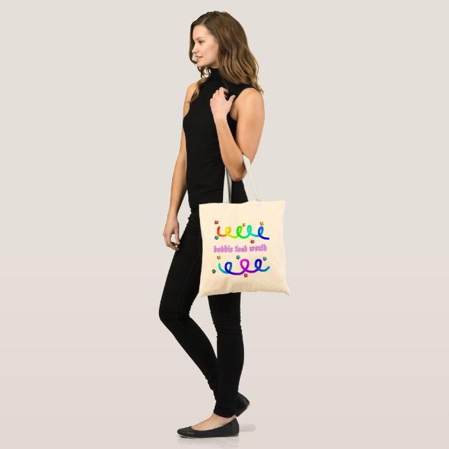 Tote Bag Petit Bobbie Food World Fourre-tout (Devant (modèle))