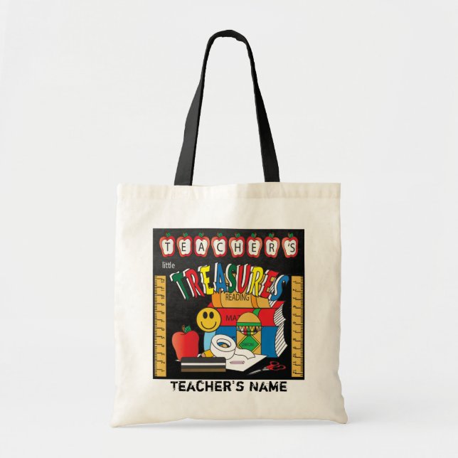 Tote Bag Petit cadeau de maître d'école des trésors | du (Devant)