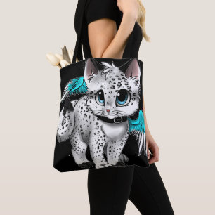 Tote Bag Petit chat Ange Carton