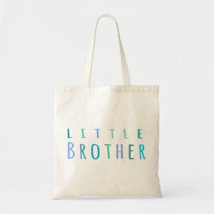 Tote Bag Petit frère en bleu