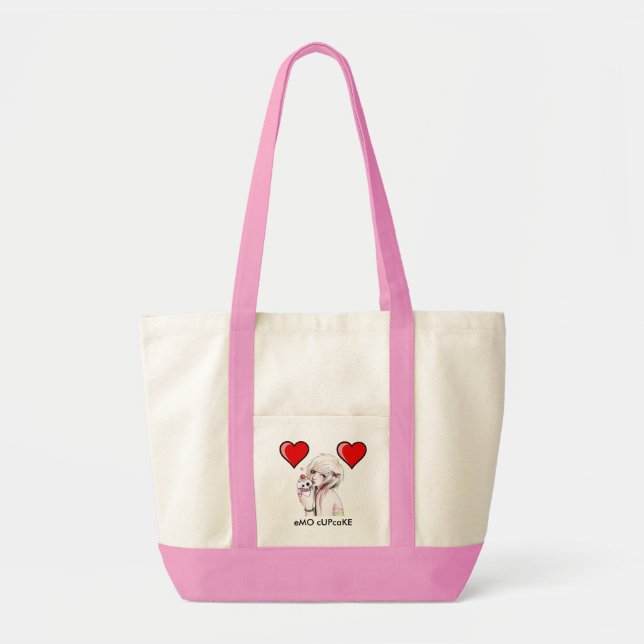 Tote Bag petit gâteau d'eMO (Devant)