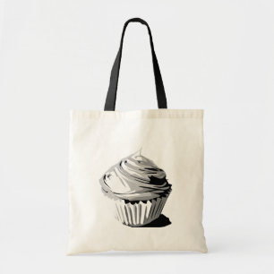 Tote Bag Petit gâteau fourre-tout de gamme de gris
