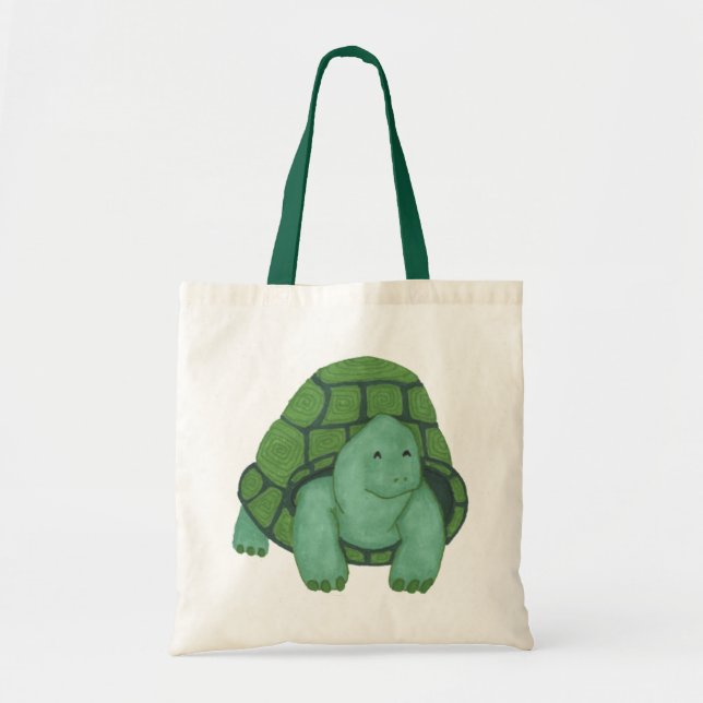 Tote Bag Petit Green Turtle Tote (Devant)