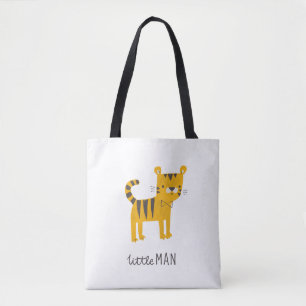 Tote Bag Petit homme   Cravate Tiger Bow