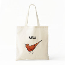 Petit Oiseau Rouge mignon