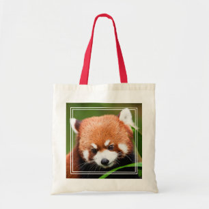 Tote Bag Petit Panda Rouge