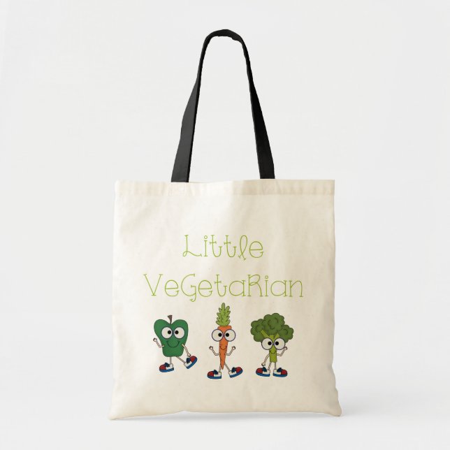 Tote Bag Petit végétarien (Devant)