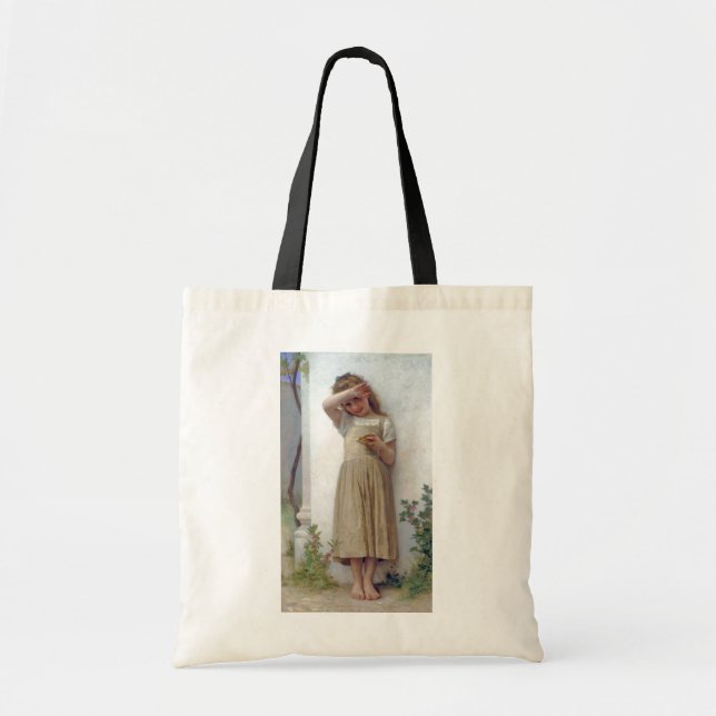 Tote Bag Petite fille, Bouguereau (Devant)