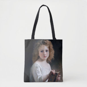 Tote Bag Petite Fille, Bouguereau