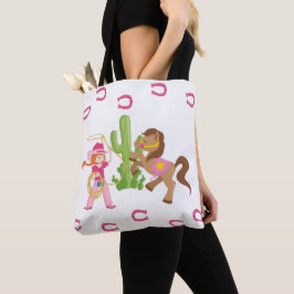 Tote Bag Petite petite fille mignonne et ponte