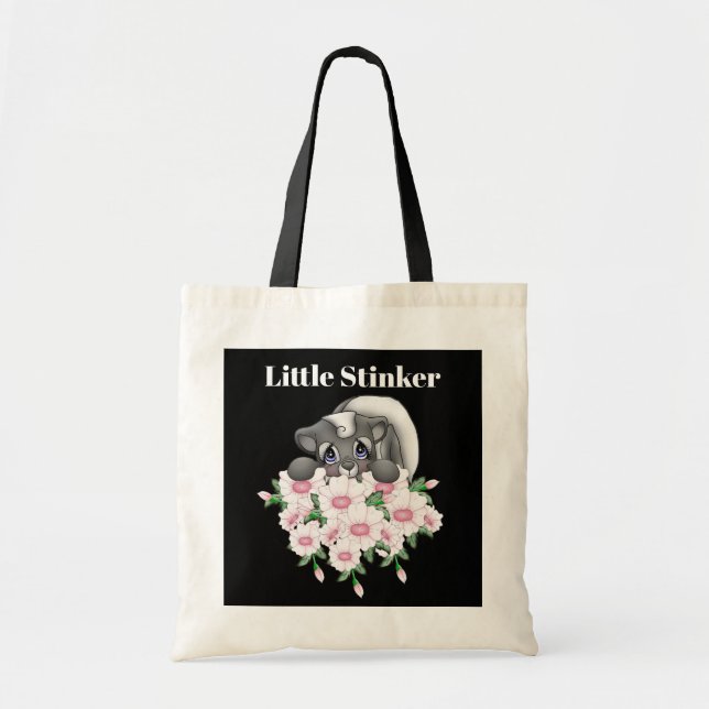Tote Bag Petite petite puanteur mignonne (Devant)