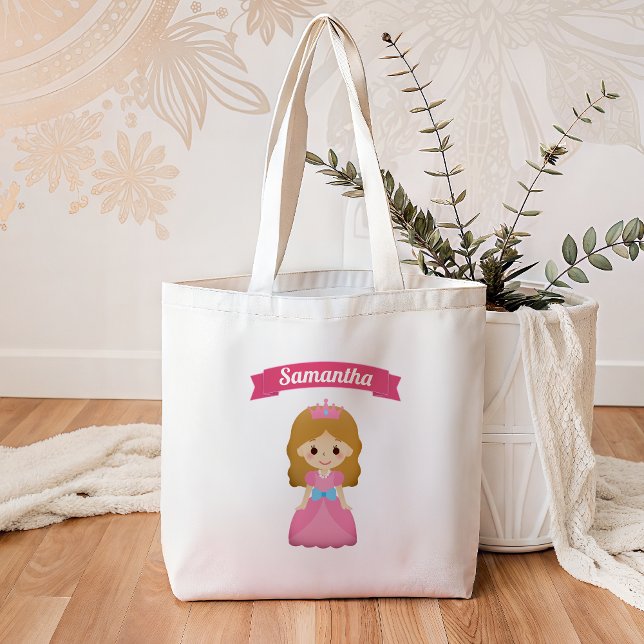 Tote Bag Petite princesse rose mignonne Kids (Créateur téléchargé)