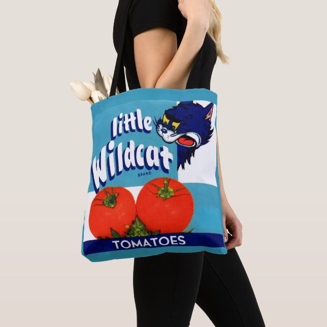 Tote Bag Petites tomates Wildcat créer étiquette (De près)