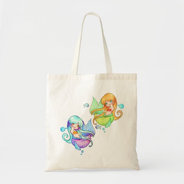 Tote Bag Petits clair de lune et coucher du soleil de (Devant)