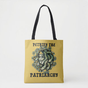 Tote Bag Petrifier le patriarcat Medusa Gorgon