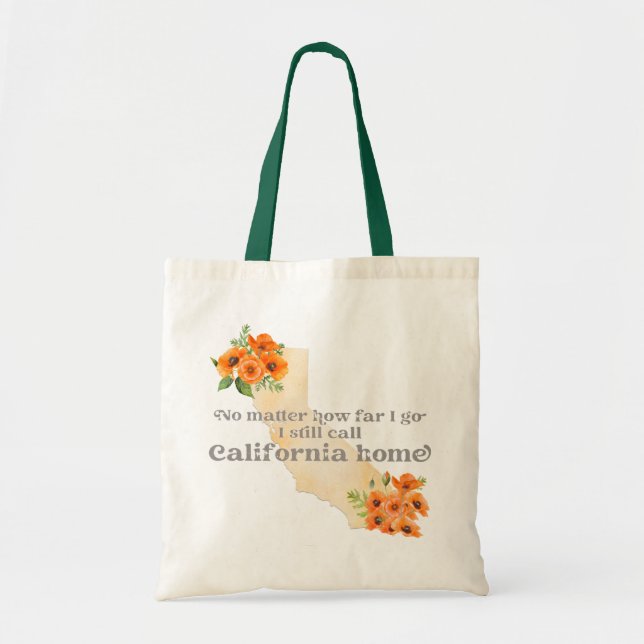 Tote Bag Peu importe jusqu'où je vais J'appelle toujours la (Devant)