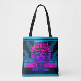 Tote Bag Pharaon Synthwave