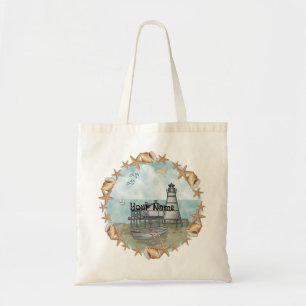 Tote Bag Phare de Coquilles de Louisiane
