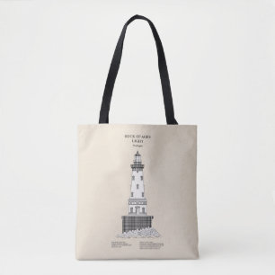 Tote Bag Phare de Rock of Ages - Michigan - SBD
