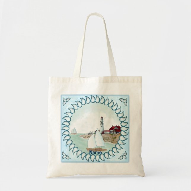 Tote Bag Phare de Rocky (Devant)