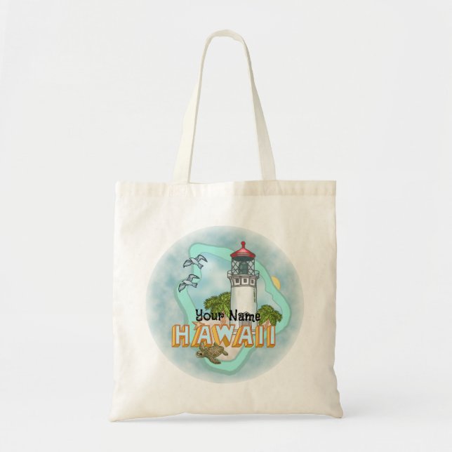Tote Bag Phare d'Hawaii (Devant)
