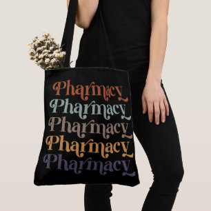 Tote Bag Pharmacie Rétro Pharmacy Pharmacy Cadeau étudiant