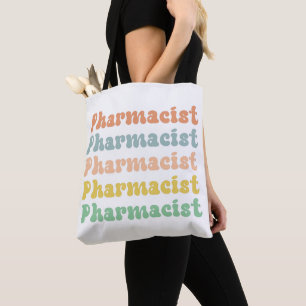 Tote Bag Pharmacien Retro Super