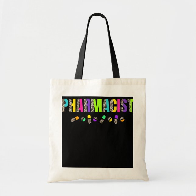Tote Bag Pharmaciens pilules et soins de santé (Devant)