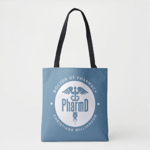 Tote Bag PharmD Docteur en pharmacie Pharmacy Graduation Ph