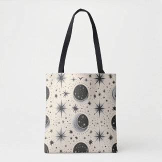 Tote Bag phases lunaires célestes