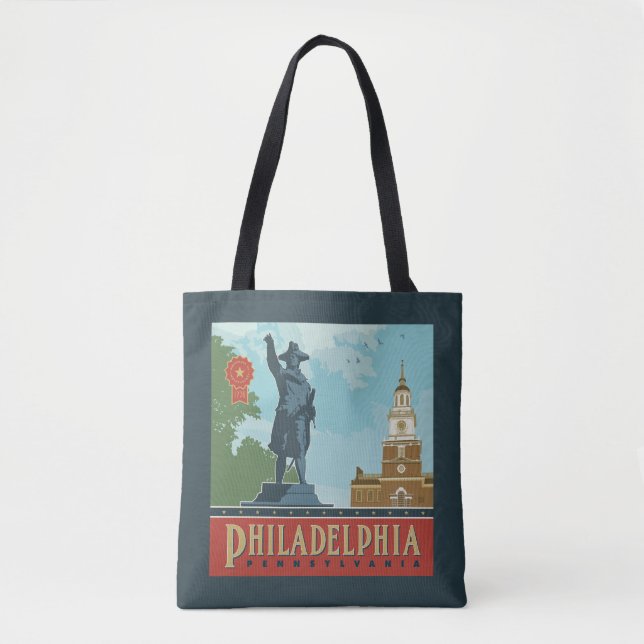 Tote Bag Philadelphie, PA | Indépendance (Devant)