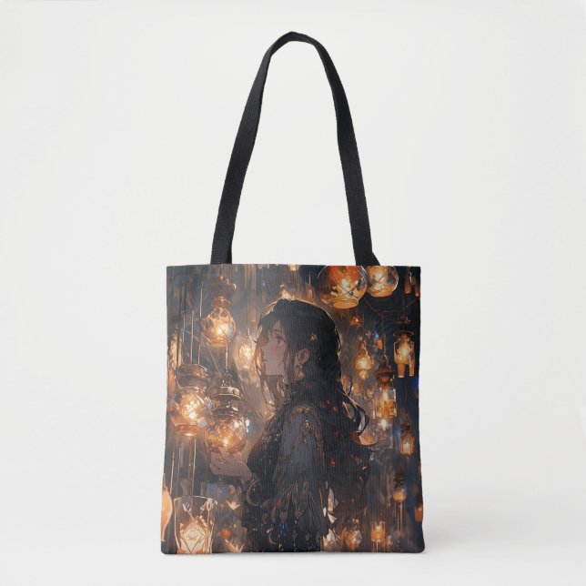 Tote Bag Phoebe dans la salle des lanternes (Devant)