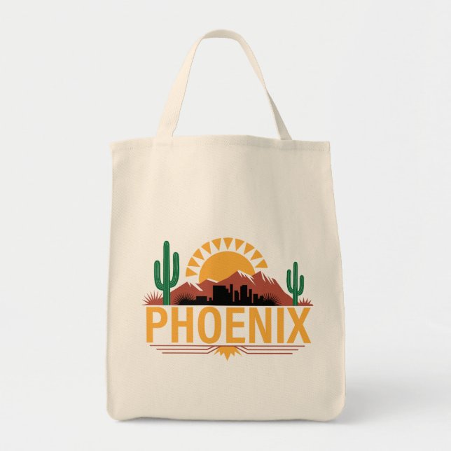Tote Bag Phoenix Arizona (Devant)