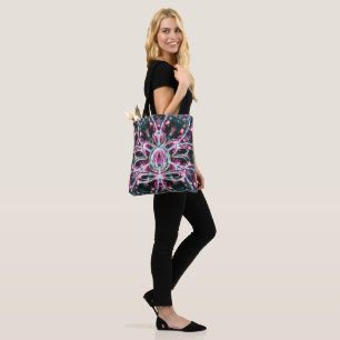 Tote Bag Phosphorescence Zen Lotus