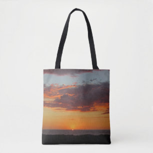Tote Bag Photo coucher de soleil Orange Sky Pacific Ocean C