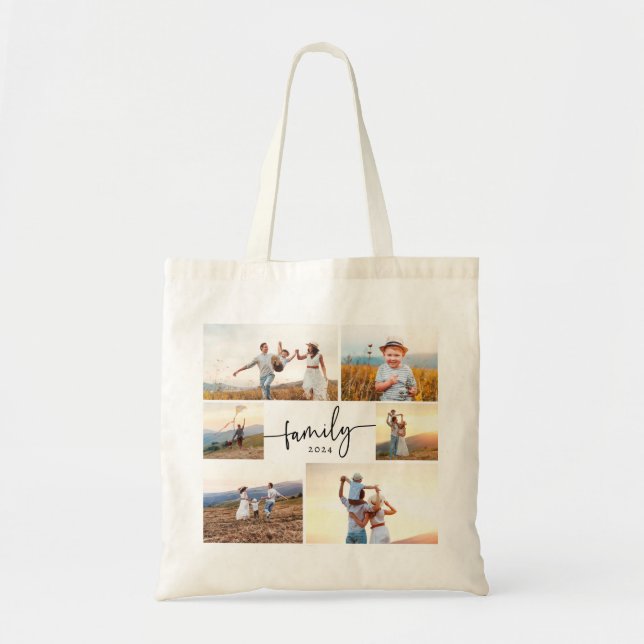Tote Bag Photo de famille (Devant)