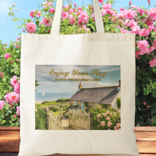 Tote Bag Photo de location de cabane de vacances de maison 