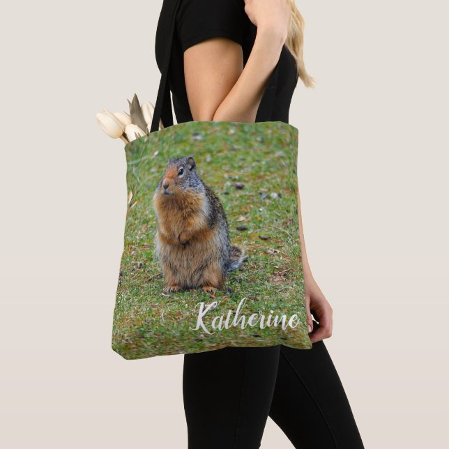 Tote Bag Photo de mammifères de chiens des Prairies fauniqu (De près)