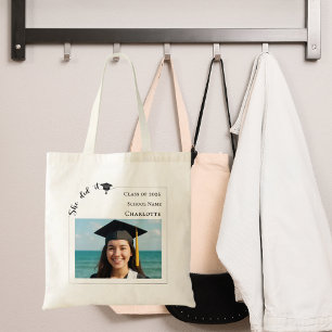 Tote Bag Photo de remise de diplôme moderne