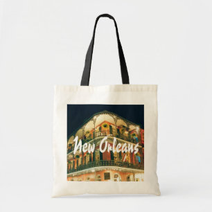 Tote Bag Photo du bâtiment du quartier français de la Nouve