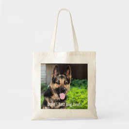 Tote Bag Photo personnalisée de chien de berger allemand,