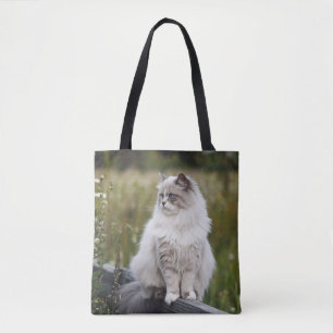 Tote Bag Photo personnalisée de l'Amoureux des chats