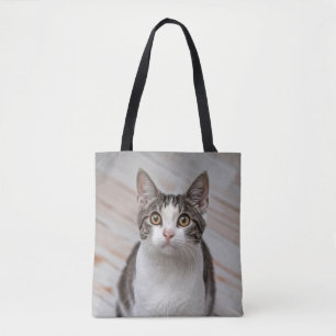 Tote Bag Photo personnalisée de l'Amoureux des chats