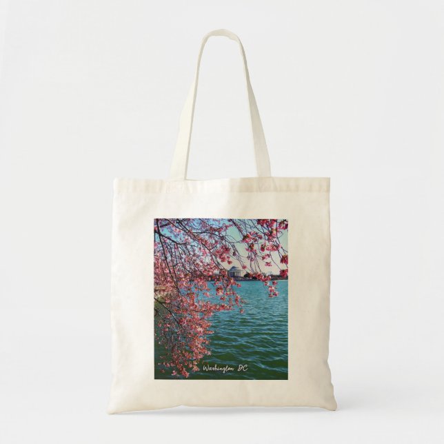 Tote Bag Photo Washington DC Fleur de cerisier américaine p (Devant)