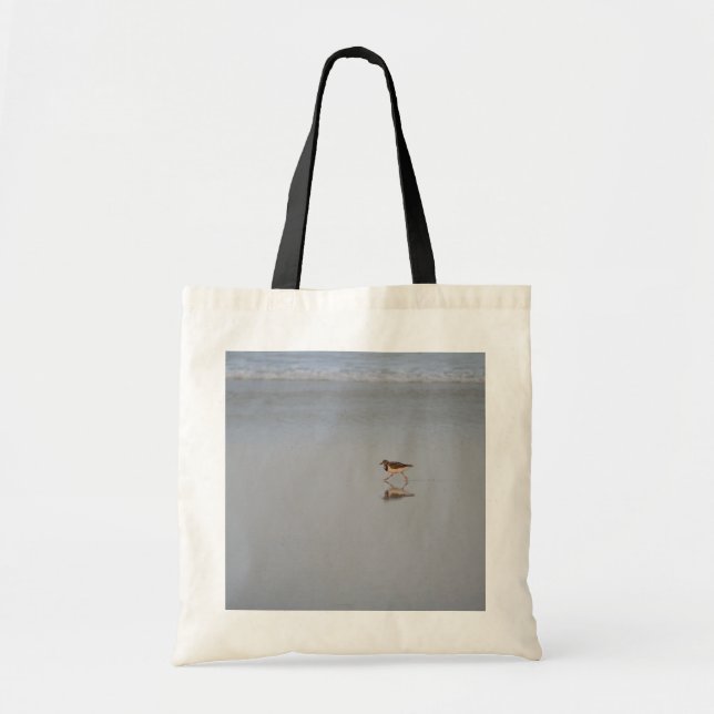 Tote Bag Photographie de la nature des oiseaux de plage (Devant)