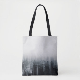 TOTE BAG PHOTOGRAPHIE DE L'ÉDIFICE DU TEMPS DU BÂTIMENT D